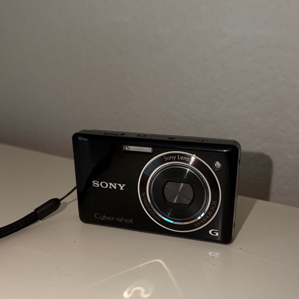 Sony Cyber-shot Sleek Black Camera